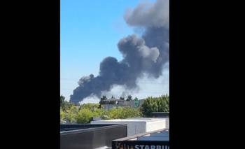 Voraz incendio en un depósito en Benavidez: registran al menos dos heridos | Incendio