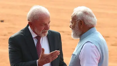 India y Brasil firman acuerdo minero, Modi apunta a 20.000 millones de dólares en comercio en cinco años India y Brasil firman acuerdo minero, Modi apunta a 20.000 millones de dólares en comercio en cinco años
