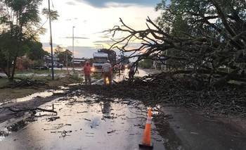 El Gobierno asistió a las familias afectadas por el temporal en Misión Laishí | Temporal