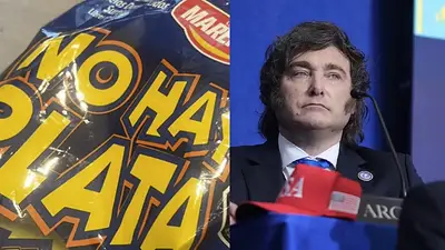 Caramelos No hay plata Javier Milei Caramelos No hay plata Javier Milei