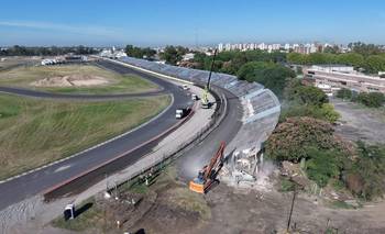 Demolieron la histórica tribuna 15 del autódromo porteño | Automovilismo