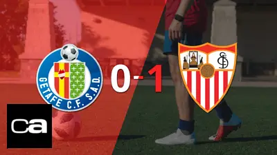 Solitario gol le da triunfo 1-0 a Sevilla sobre Getafe Solitario gol le da triunfo 1-0 a Sevilla sobre Getafe