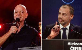 Denunciaron a los presidentes de la FIFA y la UEFA: los acusan de facilitar crímenes | Conflicto en medio oriente