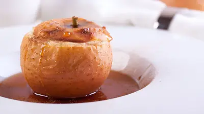 Receta de manzanas asadas al horno con canela y fácil de hacer Receta de manzanas asadas al horno con canela y fácil de hacer