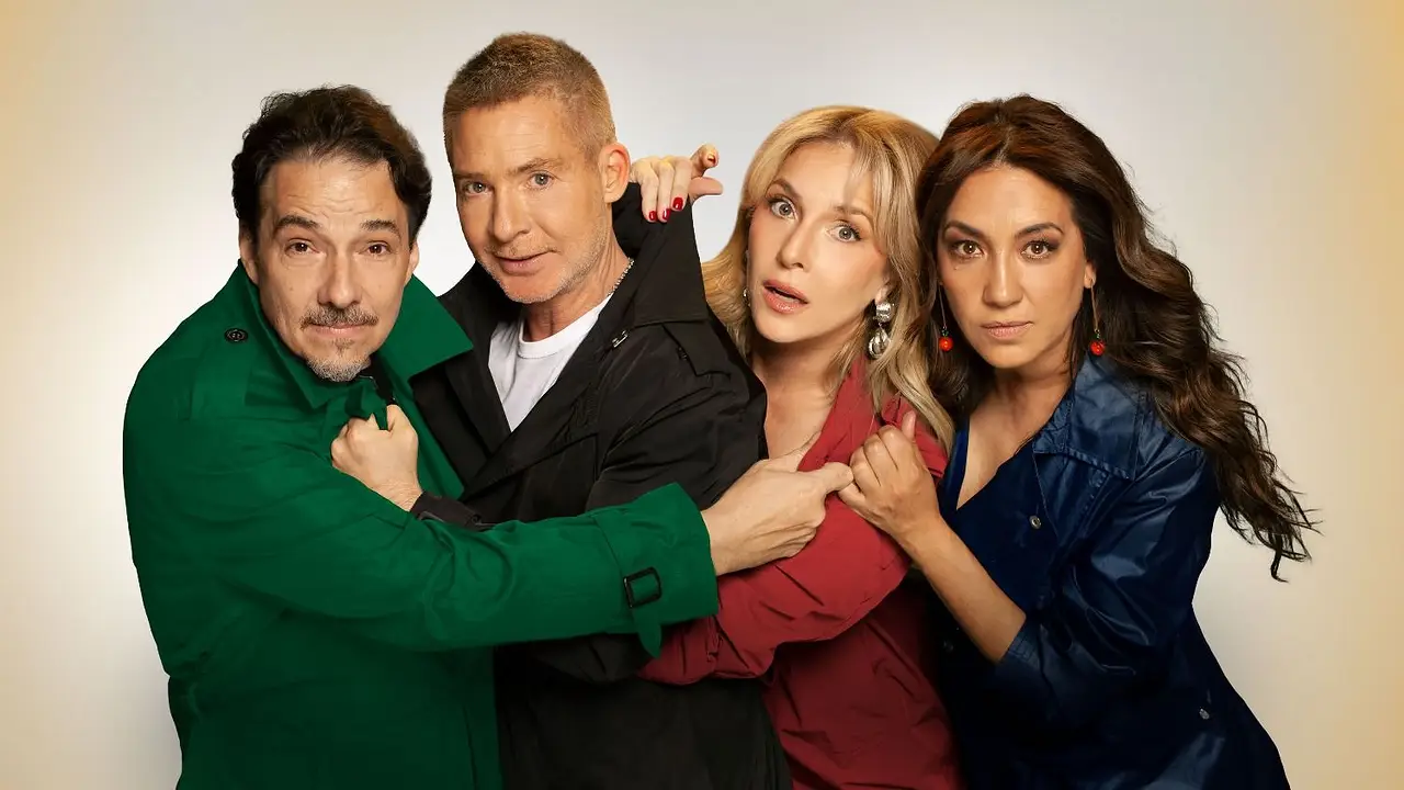 Lorena Vega. Adrián Suar. Carla Peterson. Fernán Mirás.