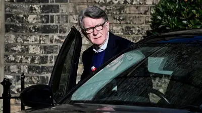Exembajador británico Mandelson es detenido tras revelaciones sobre Epstein Exembajador británico Mandelson es detenido tras revelaciones sobre Epstein
