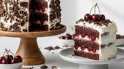 Torta Selva Negra. Torta Selva Negra.
