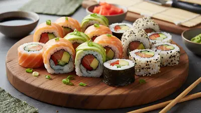 Sushi casero Sushi casero