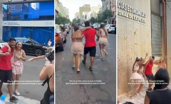 Se recibió y se hizo viral en TikTok por su festejo con un trapito | Virales