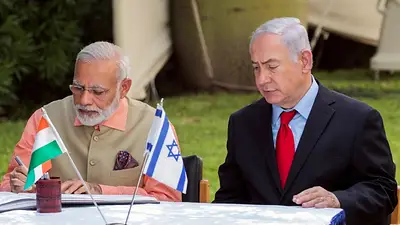 El primer ministro indio visita Israel mientras aumenta la tensión entre EEUU e Irán El primer ministro indio visita Israel mientras aumenta la tensión entre EEUU e Irán