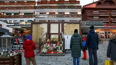 El Gobierno suizo pagará 56.000 dólares a cada víctima del incendio de Crans-Montana El Gobierno suizo pagará 56.000 dólares a cada víctima del incendio de Crans-Montana