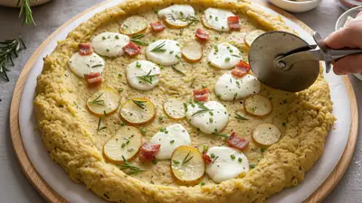 Pizza de papa. Pizza de papa.