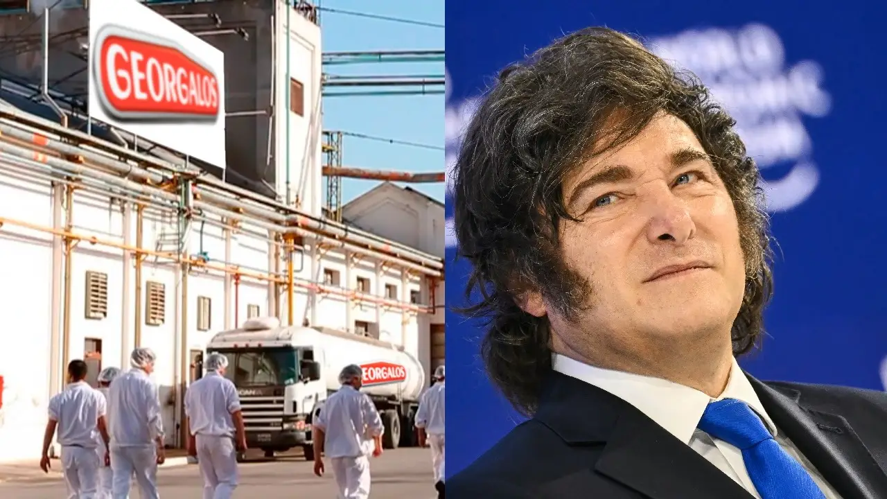 Georgalos y Javier Milei