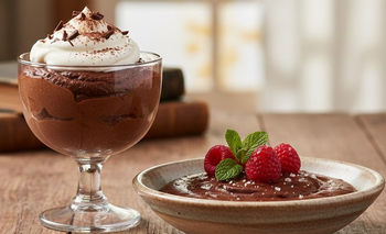 Receta de mousse de chocolate deliciosa y sin azúcar | Recetas de cocina