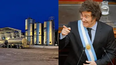 Fábrica de yogures y Javier Milei Fábrica de yogures y Javier Milei