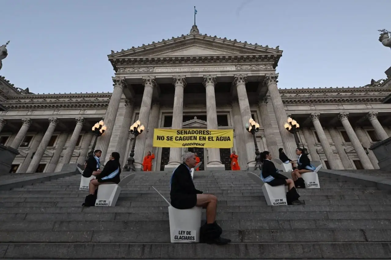 Greenpeace, Ley de Glaciares 