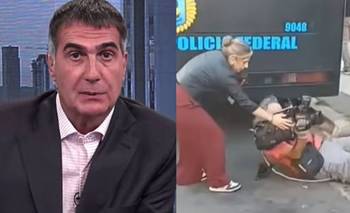 Laje explotó contra la policía tras la detención de su camarógrafo: "¿Están locos?" | Tensión en el congreso