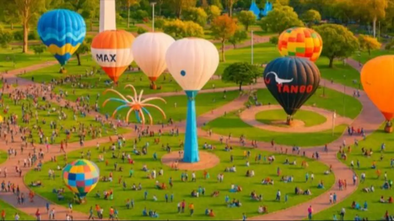 Parece Turquía, pero es en CABA: así es el increíble festival de globos aerostáticos único de todo Sudamérica