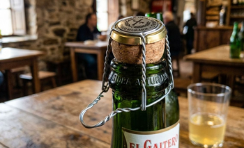 Se conoció el significado del alambre del corcho de la sidra | Sidra