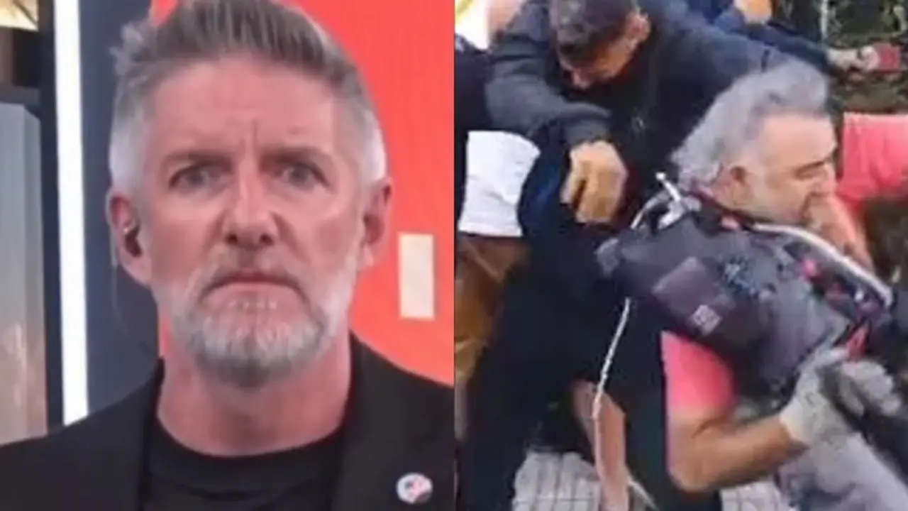 Luis Novaresio Ministra de Seguridad camarógrafo agredido