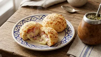Receta de chipá relleno de jamón y queso Receta de chipá relleno de jamón y queso