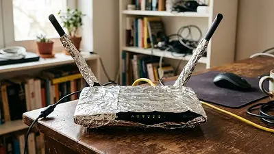 Para qué sirve el papel aluminio en el módem. Para qué sirve el papel aluminio en el módem.