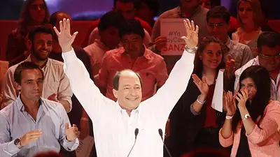 Sanz: "Vamos a ganarle a Macri" Sanz: "Vamos a ganarle a Macri"