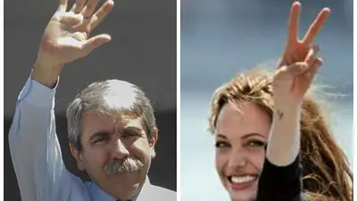 Aníbal Fernández sobre la fórmula Urribarri - Kicillof: "A mí me gustaría Angelina Jolie de vice" Aníbal Fernández sobre la fórmula Urribarri - Kicillof: "A mí me gustaría Angelina Jolie de vice"