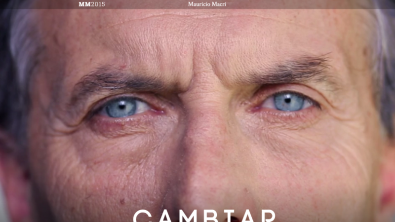 Elecciones 2015: la llamativa campaña de Macri en su web