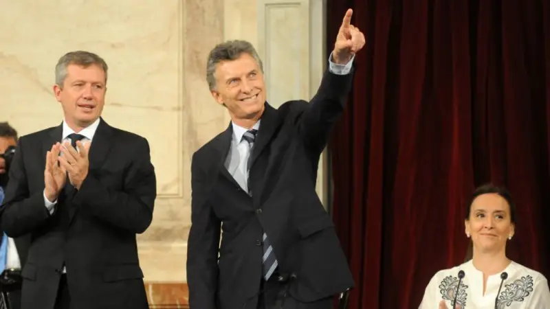 El blooper de Macri en el Congreso