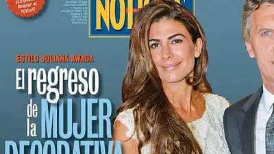 La polémica tapa de revista Noticias sobre Juliana Awada La polémica tapa de revista Noticias sobre Juliana Awada