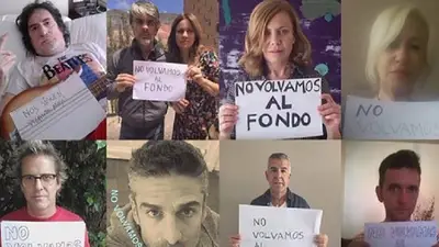No Volvamos al Fondo, la campaña de los famosos para no acordar con los buitres No Volvamos al Fondo, la campaña de los famosos para no acordar con los buitres