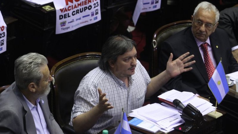 El primer discurso de Máximo en Diputados: "Vayan y negocien mejor"