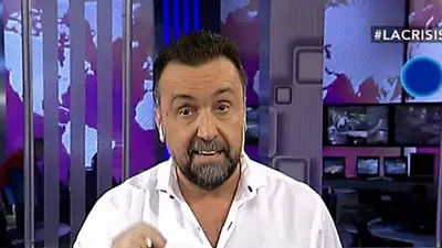 Resistiendo con Aguante denunció censura durante la marcha por Roberto Navarro Resistiendo con Aguante denunció censura durante la marcha por Roberto Navarro