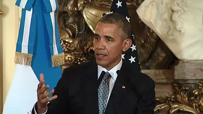 Obama: "La lucha contra el comunismo terminó siendo más importante que los DDHH" Obama: "La lucha contra el comunismo terminó siendo más importante que los DDHH"
