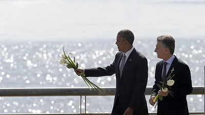 Obama reclamó "que se cumpla el Nunca Más" a la última dictadura militar Obama reclamó "que se cumpla el Nunca Más" a la última dictadura militar
