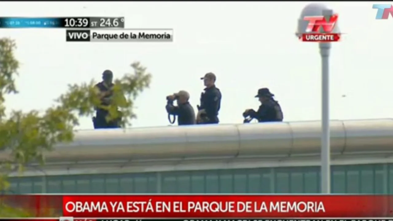 Día de la Memoria: el Parque Nacional, militarizado por la presencia de Obama