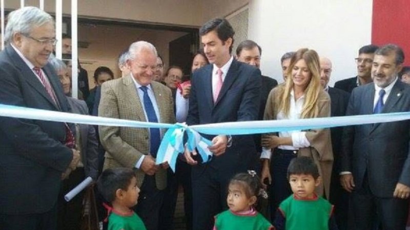 Isabel Macedo y Urtubey, juntos en un acto en Salta