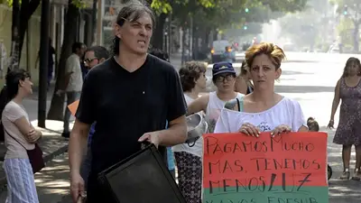 Pese a la baja de la temperatura, casi 30 mil familias siguen sin luz Pese a la baja de la temperatura, casi 30 mil familias siguen sin luz