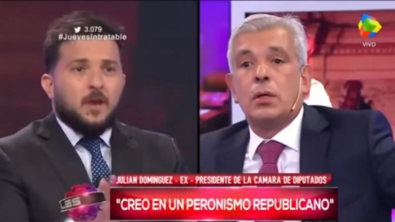 Diego Brancatelli se cruzó con Julián Domínguez por la candidatura de Cristina