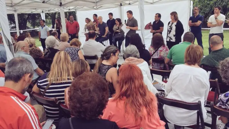 Larreta no pudo con el diálogo y huyó de vecinos que lo interpelaron