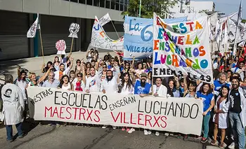 Maestros villeros marcharon por mejores condiciones para enseñar | Educación