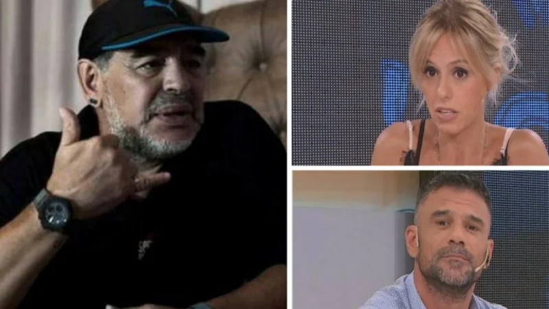 Maradona llamó al programa de Fabbiani y explotó contra un panelista