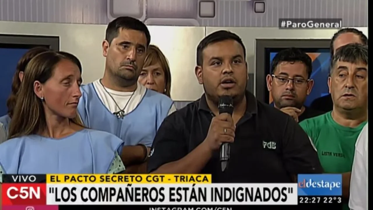 El enojo y la bronca de los sindicatos de base por la indecisión de la CGT