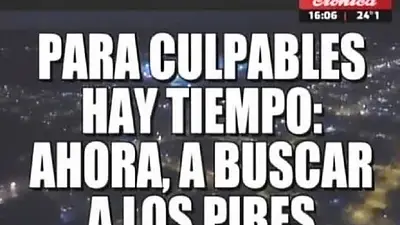 Las placas de Crónica sobre el Indio que se viralizaron en las redes Las placas de Crónica sobre el Indio que se viralizaron en las redes