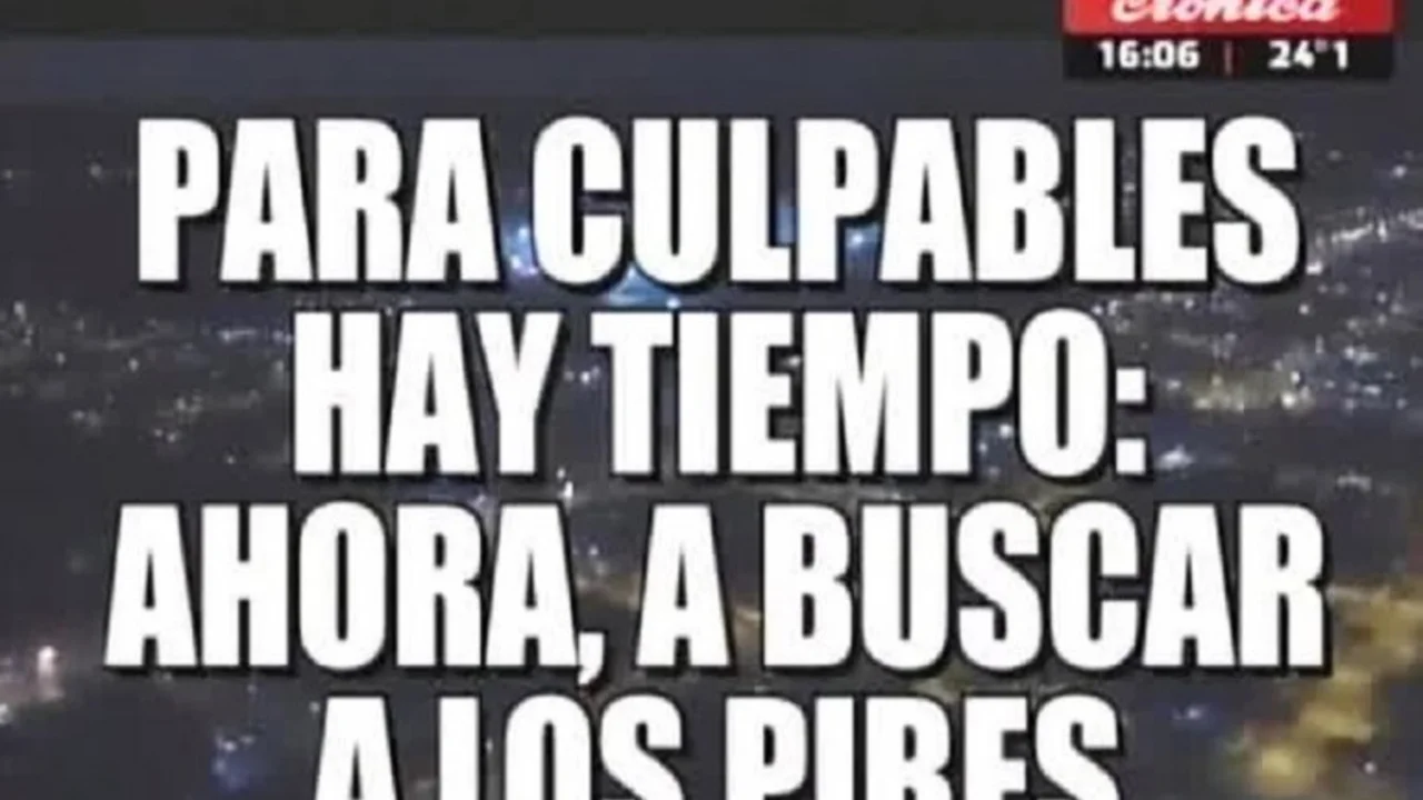 Las placas de Crónica sobre el Indio que se viralizaron en las redes
