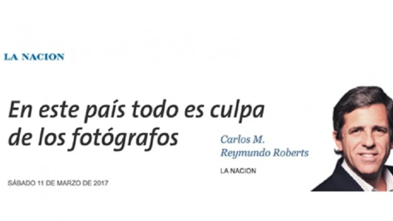 Fotógrafos cruzaron a columnista de La Nación que los "minimizó"