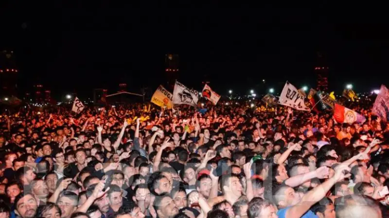 El video más impresionante del show del Indio Solari en Olavarría