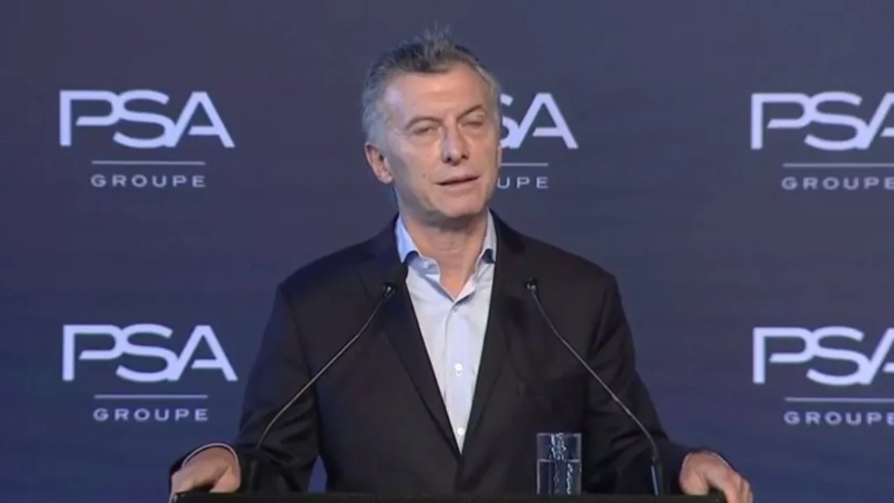 La cara de Macri "mandibuleando" que se volvió meme