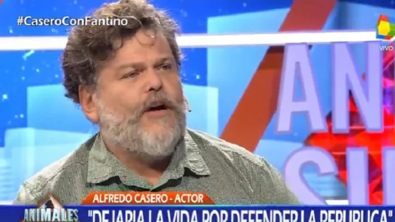 Alfredo Casero: "A Macri no lo van a voltear; si tengo que pegar un tiro lo voy a hacer"